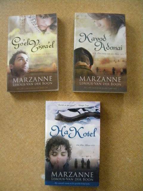 ISRAEL-REEKS  deur Marzanne Leroux van der Boon  (Historiese fiksie) 7 Boeke