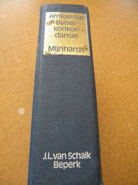 AFRIKAANSE BYBELKONKORDANSIE  Samesteller: Ds. C. F. Mynhardt