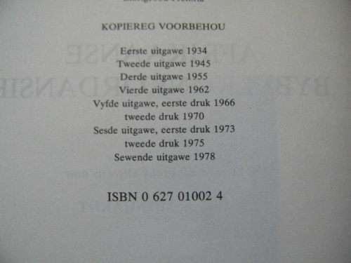 AFRIKAANSE BYBELKONKORDANSIE  Samesteller: Ds. C. F. Mynhardt