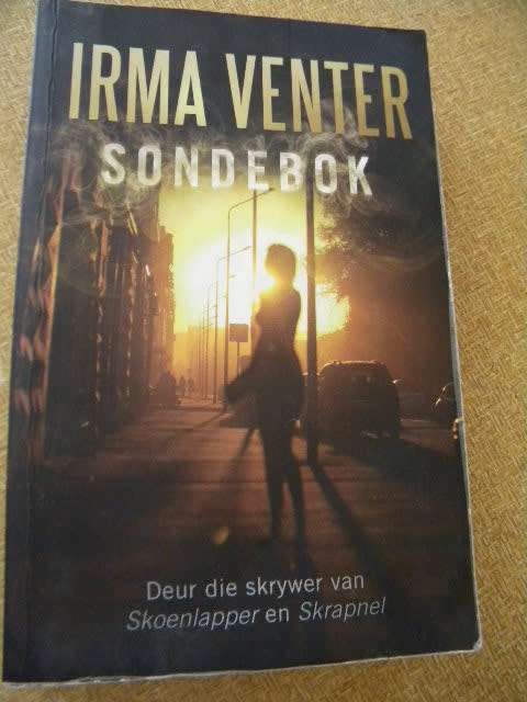 SONDEBOK  deur Irma Venter  Skrywer van Skoenlapper en Skrapnel