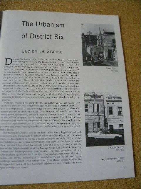 THE LAST DAYS OF DISTRICT SIX  Photographer: Jan Greshoff