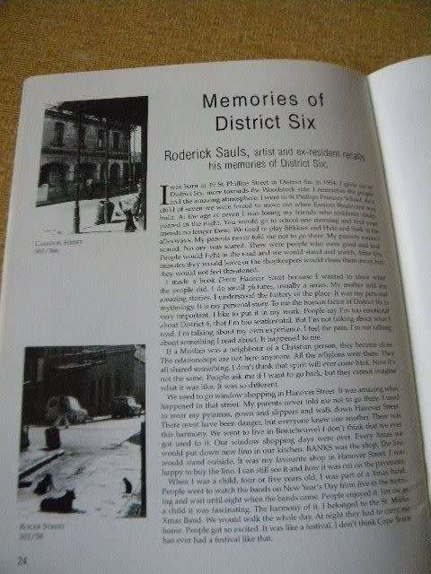 THE LAST DAYS OF DISTRICT SIX  Photographer: Jan Greshoff