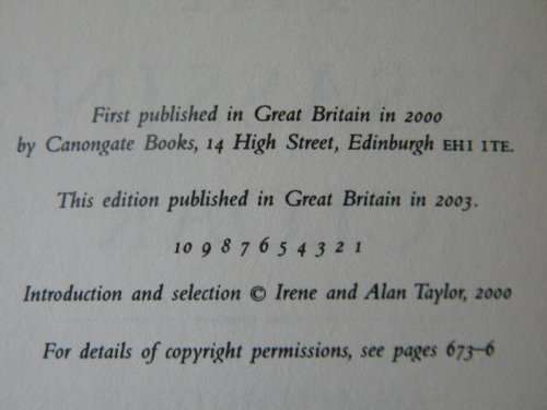 THE ASSASSIN`S CLOAK  An anthology of the world`s greatest diarists  Edited by Irene and Alan Taylor