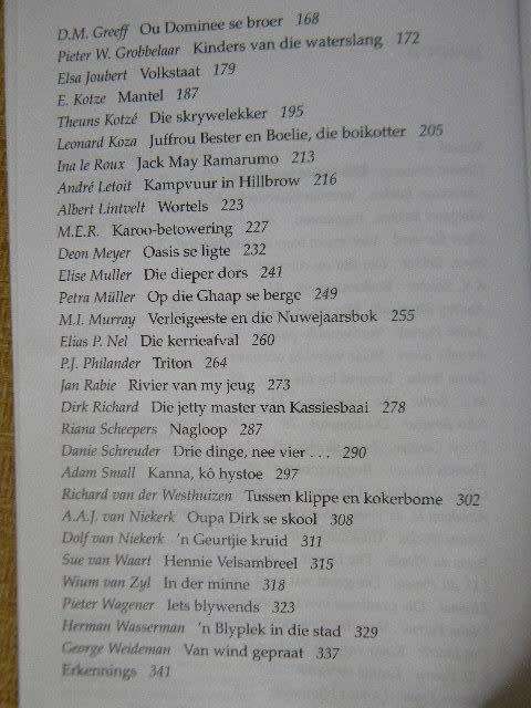 UIT DIE KONTREIE VANDAAN  Saamgestel deur Abraham H. de Vries