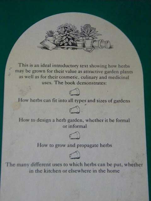 HERBS  Gardener`s Guide  by Jane Courtier