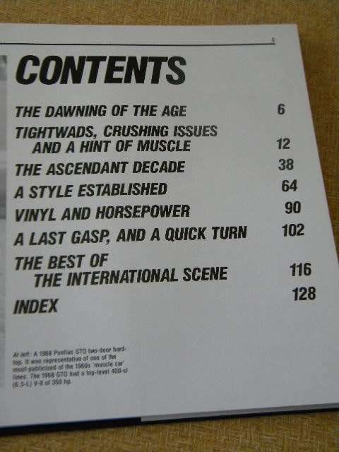 AUTOMOBILES OF THE SIXTIES  by Timothy Jacobs