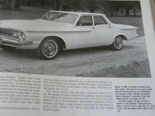 AUTOMOBILES OF THE SIXTIES  by Timothy Jacobs