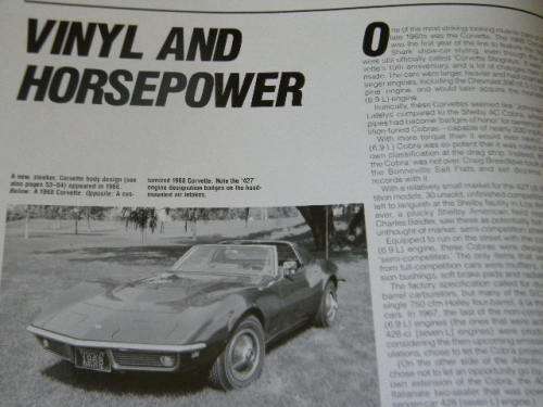 AUTOMOBILES OF THE SIXTIES  by Timothy Jacobs