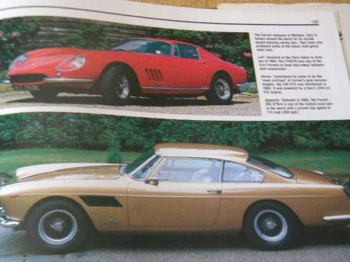 AUTOMOBILES OF THE SIXTIES  by Timothy Jacobs