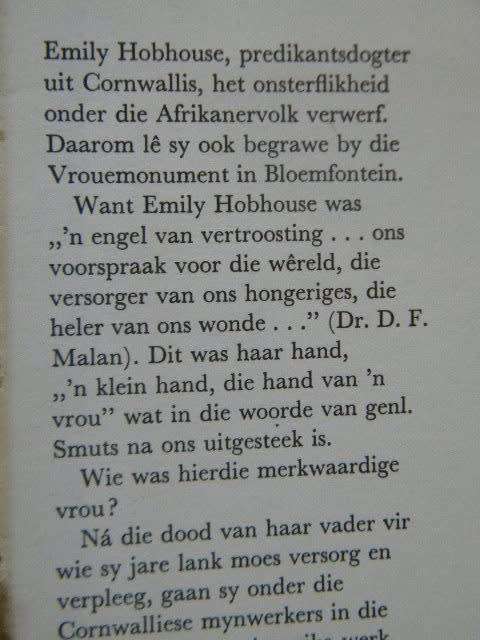HELDIN UIT DIE VREEMDE  Die Verhaal van Emily Hobhouse  deur Rykie van Reenen (Anglo-Boereoorlog)
