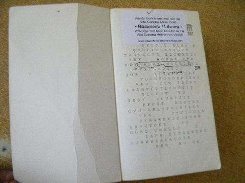 HARDE WOORDE  deur Francois Bloemhof  (`n Speurroman)