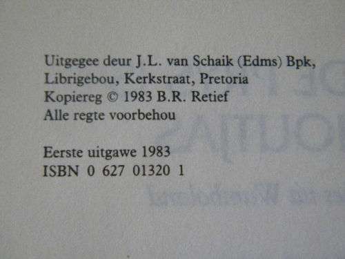 TWEEDE PRYS IS 'N HOUTJAS  Grensstories uit Wamboland  deur Bertrand Retief