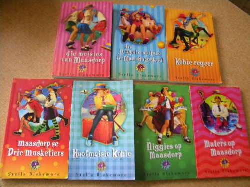 7 X STELLA BLAKEMORE  (Maasdorp-reeks) Nrs. 1,2,3,6,8,12 en 14