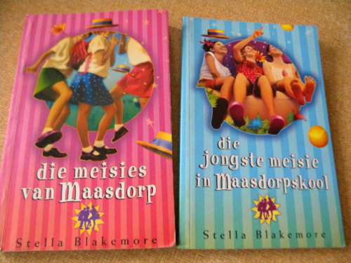 7 X STELLA BLAKEMORE  (Maasdorp-reeks) Nrs. 1,2,3,6,8,12 en 14