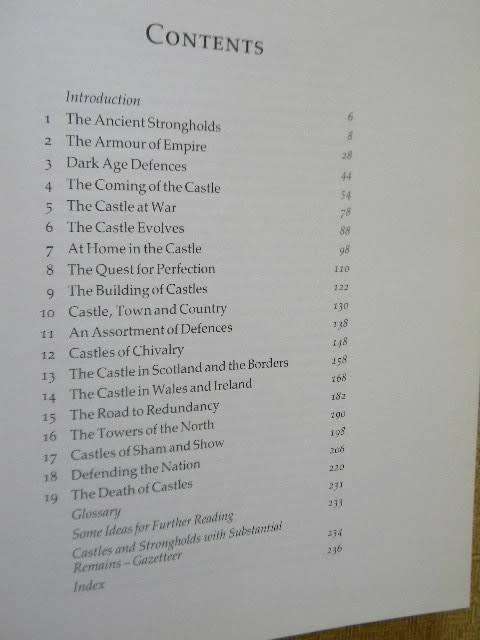 CASTLES and STONGHOLDS  by Richard Muir