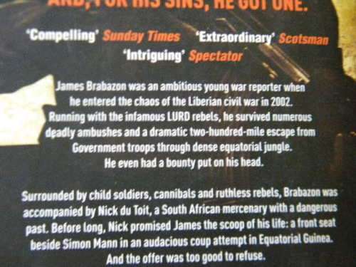 MY FRIEND THE MERCENARY by James Brabazon