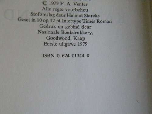 KAMBRO-KIND  deur F. A. Venter  'n Jeugreis