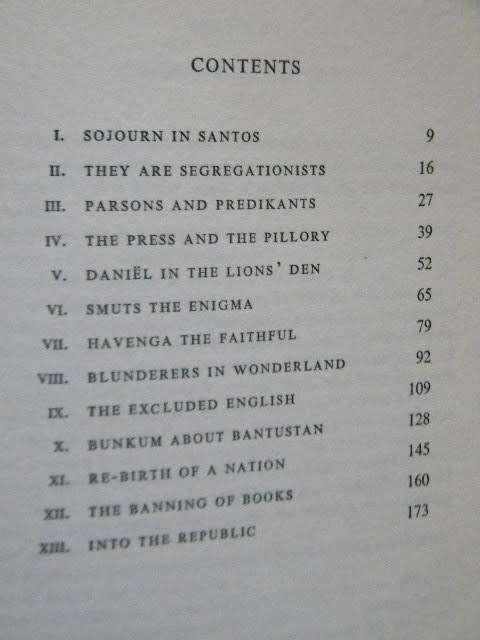 THAT WE MAY TREAD SAFELY  by Arthur G. Barlow ( The author`s love for South Africa )