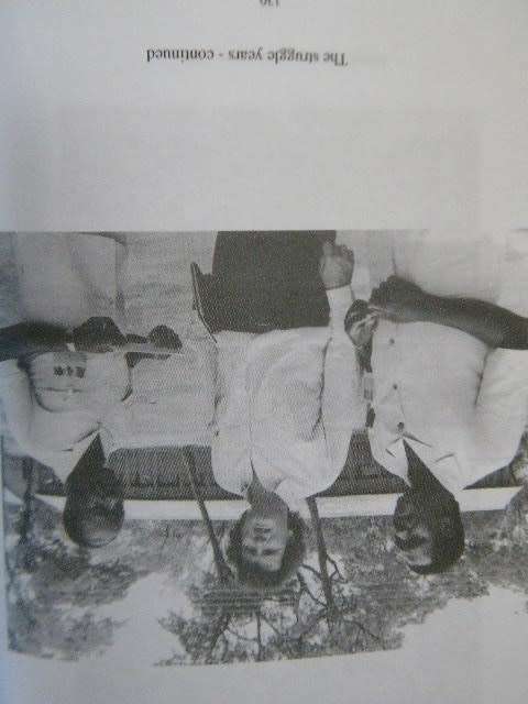 ON SOLID GROUND  by Gabrielle Lubowski  (SIGNED) The widow of Anton Lubowski'sstory.