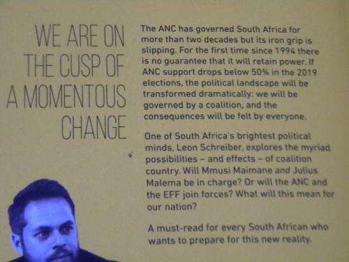 COALITION COUNTRY South Africa after the ANC by Leon Schreiber