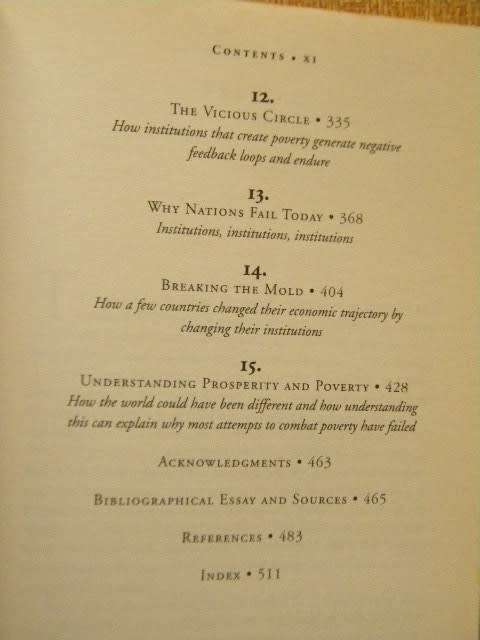 WHY NATIONS FAIL by Daron Acemoglu & James A. Robinson  The origins of Power, Prosperity and Poverty