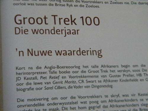OP DIE SPORE VAN RETIEF Die storie agter die VierTrek Groot Trek deur Danie Langner