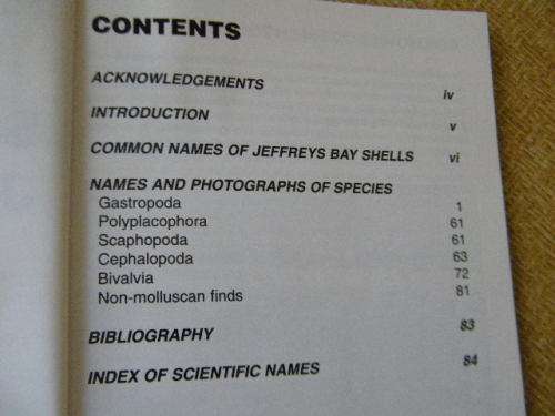 THE SEA SHELLS OF JEFFREYS BAY  by Douw G. Steyn & Elize J. Steyn