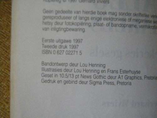 HALLO CHARLES - Spiekeries gesels  deur Gerhard Viviers