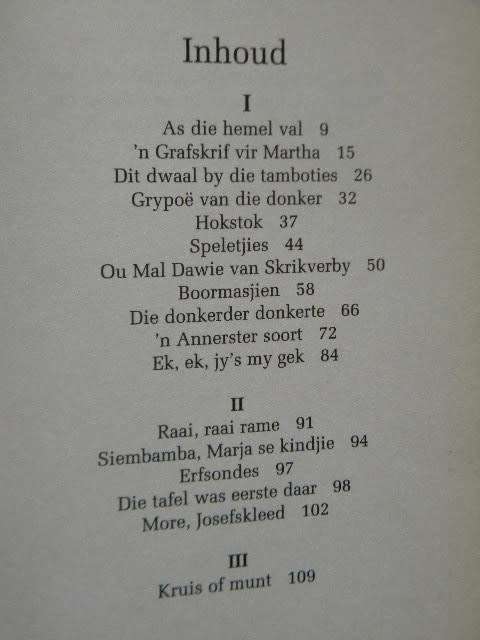 'N ANNERSTER SOORT  deur Thijs Nel  ('n Bundel kortverhale)