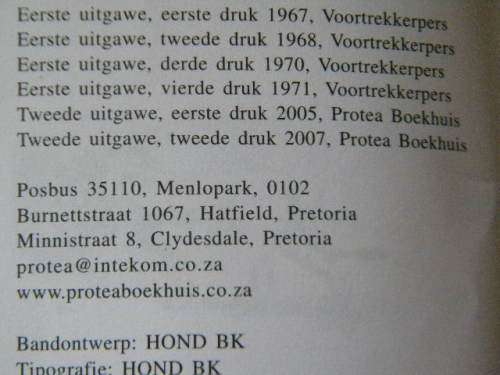 UIT DIE DAGBOEK VAN `N WILDBEWAARDER  deur P. J. Schoeman