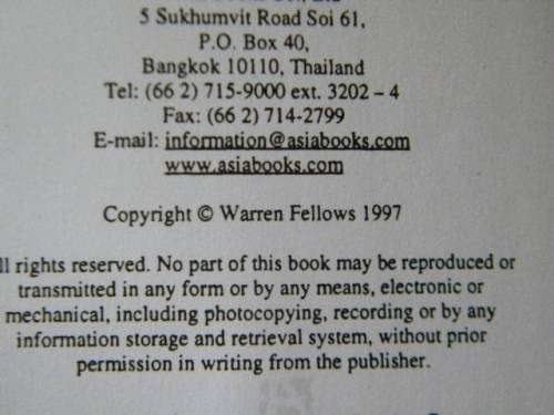 THE DAMAGE DONE Twelve Years of Hell in a Bangkok Prison  by Warren Fellows