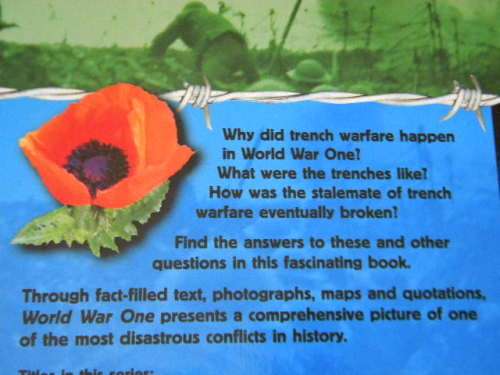 WAR IN THE TRENCHES  World War I  by Simon Adams