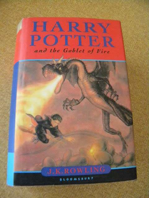 HARRY POTTER AND THE GOBLET OF FIRE  by J. K. Rowling