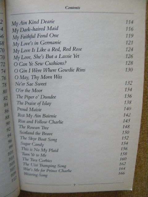 SCOTTISH SONGS - (Includes Flower of Scotland) and SCOTTISH CLANS & TARTANS