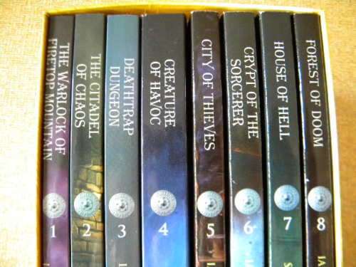 FIGHTING FANTASY  by Steve Jackson and Ian Livingstone  (Paperback Box Set)