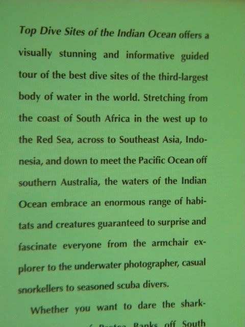 TOP DIVE SITES  OF THE INDIAN OCEAN  Consultant Jack Jackson