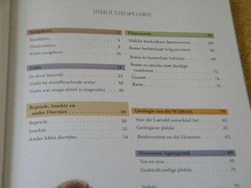 WILDTUINGIDS  Gids tot die Krugerwildtuin  Uitgegee deur Jacana Media