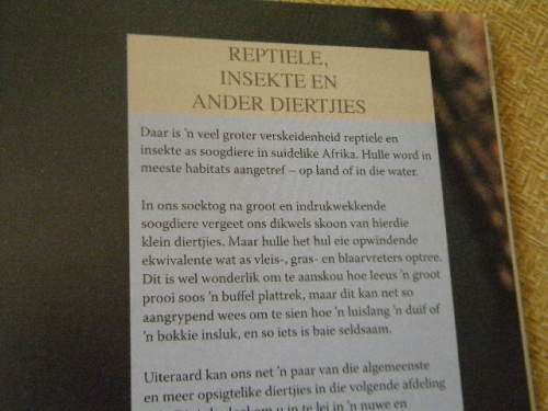 WILDTUINGIDS  Gids tot die Krugerwildtuin  Uitgegee deur Jacana Media