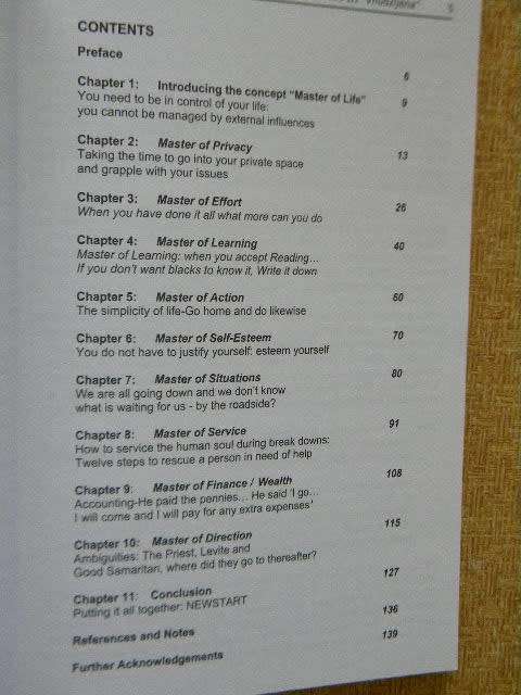 SO YOU WANT TO BE THE MASTER?  A journey into one's soul  byJoshua Maponga III "Vhudzijena" (SIGNED)