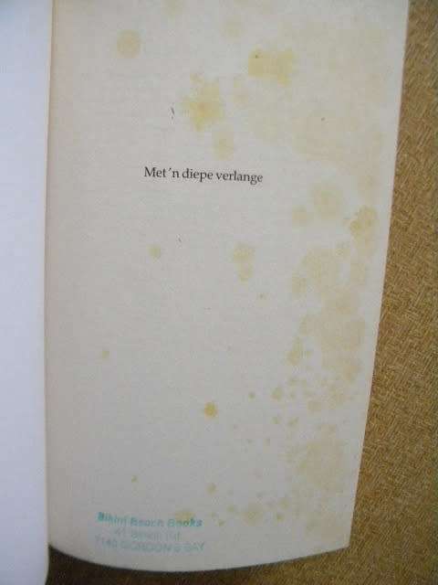 MET`N DIEPE VERLANGE  deur Caherine Willemse