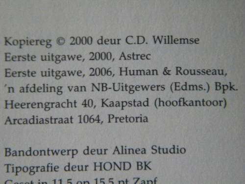 MET`N DIEPE VERLANGE  deur Caherine Willemse