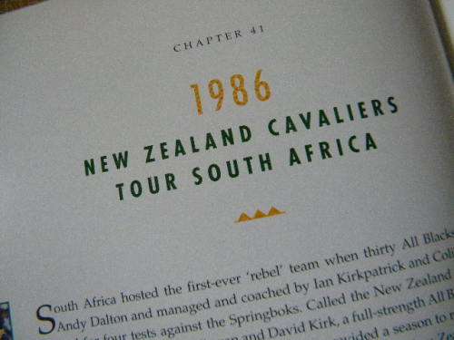 SPRINGBOK RUGBY An illustrated history SA Rugby from 1891 - 1995  by Chris Greyvenstein