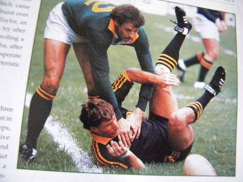 SPRINGBOK RUGBY An illustrated history SA Rugby from 1891 - 1995  by Chris Greyvenstein