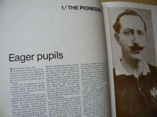 SPRINGBOK SAGA a pictorial history from 1891 by Chris Greyvenstein