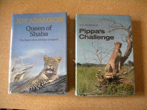 2 X JOY ADAMSON:  Pippa`s Challenge  and  Queen of Shaba