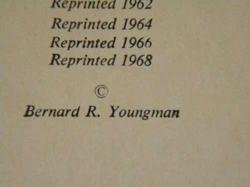 2 X Bernard R. Youngman: Book One PATRIARCHS, JUDGES AND KINGS and Book Three THE PALESTINE OF JESUS
