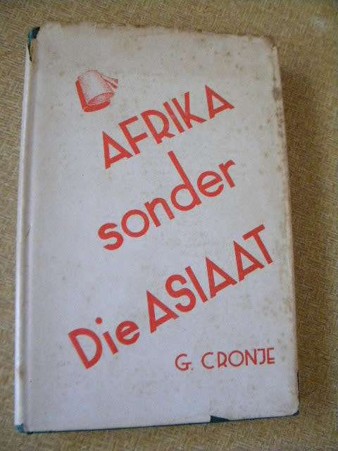 AFRIKA SONDER DIE ASIAAT  deur G. Cronje