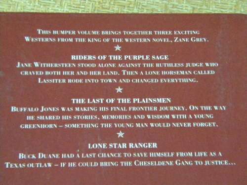 WESTERN/COWBOY: WESTERN HEROES  by Zane Grey (Three stories)