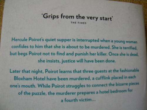 THE MONOGRAM MURDERS  The First New Hercule Poirot Mystery  by Sophie Hannah