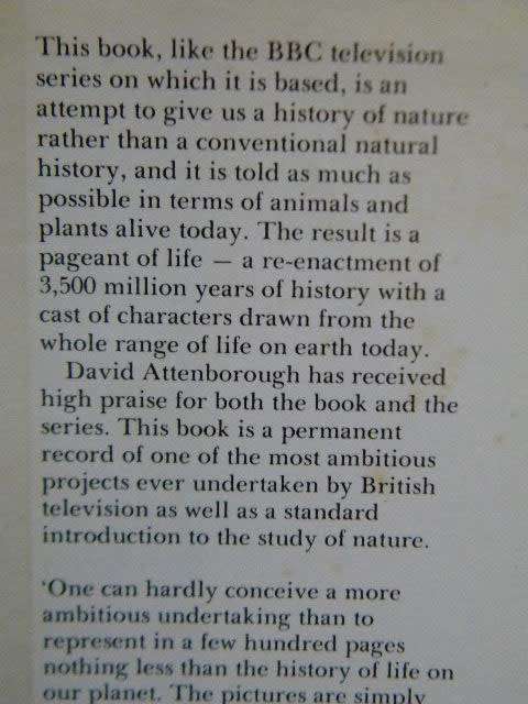 LIFE ON EARTH by David Attenborough